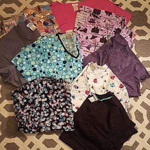 Scrub tops
